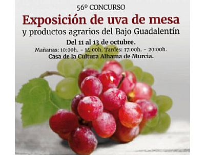 FERIA 2024: CLAUSURA de la Exposición de UVA DE MESA Y PRODUCTOS AGRARIOS DEL BAJO GUADALENTÍN.