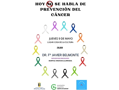 Imagen de I SEMANA DE LA SALUD: Charla Hoy se habla de prevención del cáncer