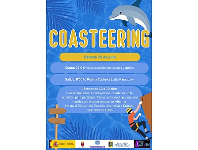 VERANO JOVEN: COASTEERING VERANO JOVEN: COASTEERING