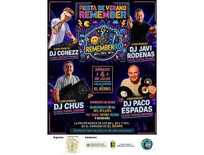 FIESTA DE VERANO REMEMBER: REMEMBERRO