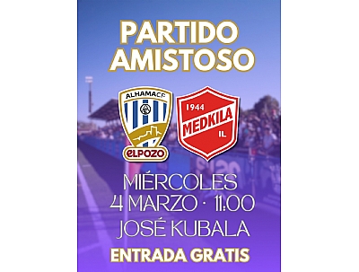 PARTIDO DE FÚTBOL AMISTOSO: Alhama CF ElPozo - Medkila IL PARTIDO DE FÚTBOL AMISTOSO: Alhama CF ElPozo - Medkila IL