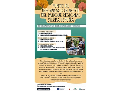 LO QUE LAS PLANTAS NOS HAN DADO: PUNTO DE INFORMACIÓN MÓVIL DEL PARQUE REGIONAL DE SIERRA ESPUÑA LO QUE LAS PLANTAS NOS HAN DADO: PUNTO DE INFORMACIÓN MÓVIL DEL PARQUE REGIONAL DE SIERRA ESPUÑA