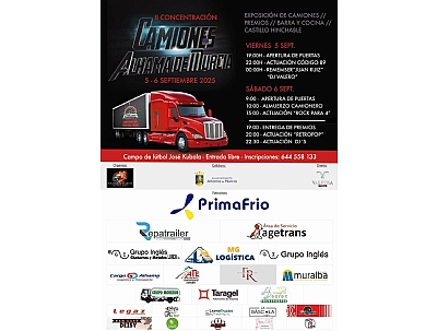 II CONCENTRACIÓN DE CAMIONES: Noche de DJ's