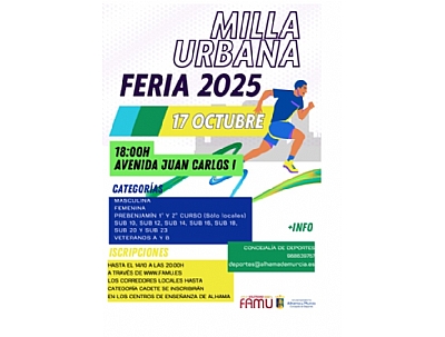 FERIA 2025: XVII MILLA URBANA