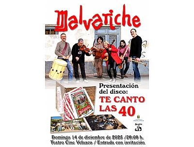 PRESENTACIÓN DEL DISCO DE MALVARICHE 