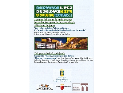 VISITA GUIADA: VIVIR EN EL ARGAR. El Cabecico Redondo de la Muela de Alhama de Murcia. VISITA GUIADA: VIVIR EN EL ARGAR. El Cabecico Redondo de la Muela de Alhama de Murcia.
