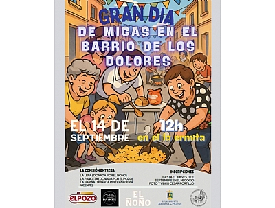 FIESTAS DEL BARRIO: GRAN DÍA DE MIGAS