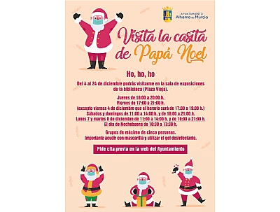 NAVIDAD 2020: VISITA LA CASITA DE PAPÁ NOEL NAVIDAD 2020: VISITA LA CASITA DE PAPÁ NOEL