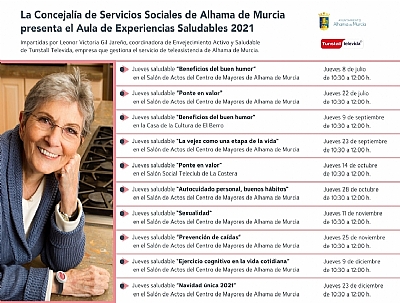 CICLO DE CHARLAS SALUDABLES PARA PERSONAS MAYORES: CICLO DE CHARLAS SALUDABLES PARA PERSONAS MAYORES: