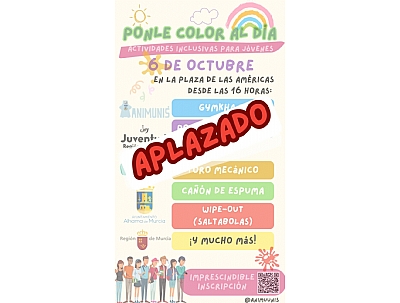 ATENCIÓN, APLAZADO: FERIA 2025: PONLE COLOR AL DÍA
