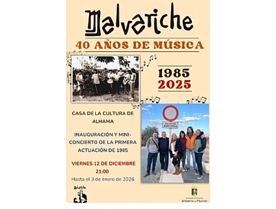 Imagen de EXPOSICIÓN “MALVARICHE, 40 AÑOS DE MÚSICA (1985-2025)