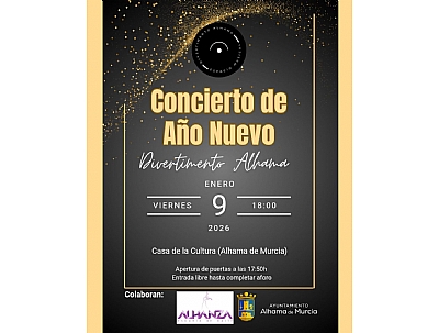 Imagen de CONCIERTO DE AÑO NUEVO DE DIVERTIMENTO ALHAMA