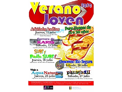 VERANO JOVEN: Actividades acuáticas VERANO JOVEN: Actividades acuáticas