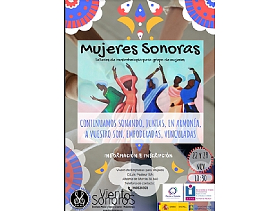 Imagen de MUJERES SONORAS: Taller de Musicoterapia para grupo de mujeres