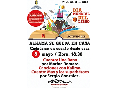 DIA INTERNACIONAL DEL LIBRO: CUENTACUENTOS DIA INTERNACIONAL DEL LIBRO: CUENTACUENTOS