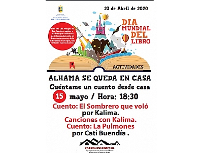 DIA INTERNACIONAL DEL LIBRO: Cuentacuentos DIA INTERNACIONAL DEL LIBRO: Cuentacuentos