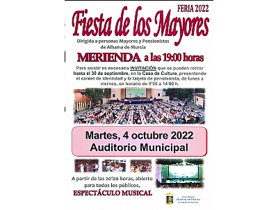 FERIA 2022: FIESTA DE LOS MAYORES