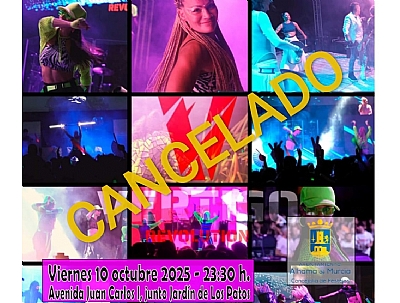 CANCELADO -->FERIA 2025: Espectáculo de la ORQUESTA VÉRTIGO