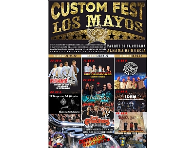 MAYOS 2022: CONCIERTO CUSTOM FEST, LOS CHICHOS