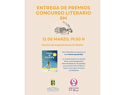 Imagen de 8M DÍA INTERNACIONAL DE LA MUJER: Entrega de Premios del Concurso Literario