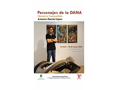 EXPOSICIÓN “PERSONAJES DE LA DANA. MEMORIA COMPARTIDA”. EXPOSICIÓN “PERSONAJES DE LA DANA. MEMORIA COMPARTIDA”.