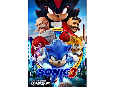 CINE: “SONIC 3: LA PELÍCULA”