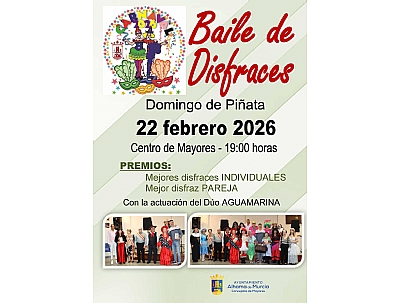 CARNAVAL 2026: BAILE DE CARNAVAL PARA MAYORES