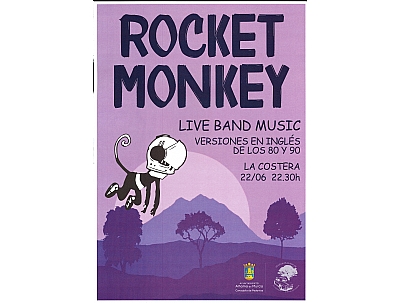 FIESTAS DE LA COSTERA 2024: ACTUACIÓN DE ROCKET MONKEY. LIVE MUSIC BAND.