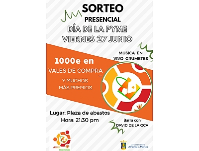 SORTEO PRESENCIAL DÍA DE LA PYME SORTEO PRESENCIAL DÍA DE LA PYME