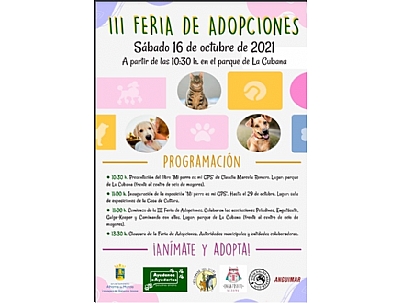III FERIA DE ADOPCIONES: Presentación del libro III FERIA DE ADOPCIONES: Presentación del libro