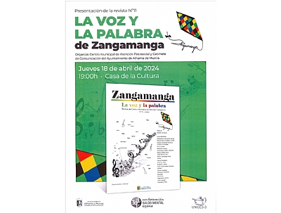 Imagen de PRESENTACIÓN DE LA REVISTA LA VOZ Y LA PALABRA DE ZANGAMANGA
