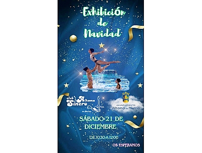 NAVIDAD 2024: EXHIBICIÓN DE NAVIDAD CLUB ALHAMA SINCRO