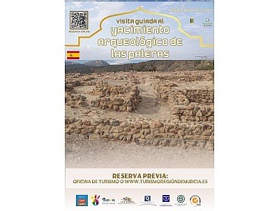 Visita guiada al YACIMIENTO ARQUEOLÓGICO DE LAS PALERAS Visita guiada al YACIMIENTO ARQUEOLÓGICO DE LAS PALERAS
