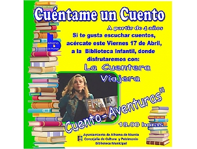 DIA DEL LIBRO 2026: Cuentacuentos DIA DEL LIBRO 2026: Cuentacuentos