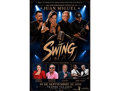 CONCIERTO GRUPO SWING: 60 ANIVERSARIO DE JUAN MIGUEL BELCHÍ Imagen de CONCIERTO GRUPO SWING: 60 ANIVERSARIO DE JUAN MIGUEL BELCHÍ