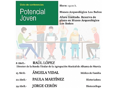 CICLO DE CONFERENCIAS POTENCIAL JOVEN: ÁNGELA VIDAL CICLO DE CONFERENCIAS POTENCIAL JOVEN: ÁNGELA VIDAL