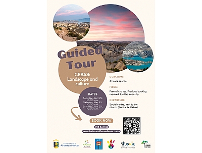 GEBAS: LANDSCAPE AND CULTURE (Visita guiada en inglés). GEBAS: LANDSCAPE AND CULTURE (Visita guiada en inglés).