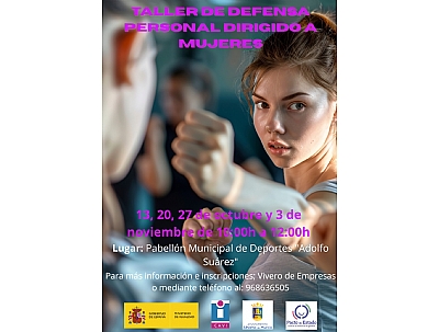 Inicio del TALLER DE DEFENSA PERSONAL DIRIGIDO A  MUJERES