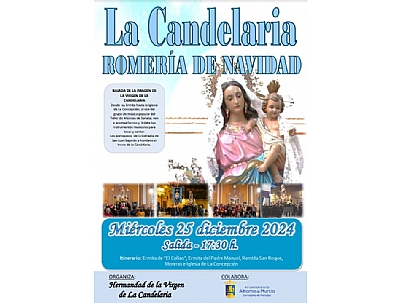 NAVIDAD 2024: Bajada de la imagen de la Virgen de la Candelaria