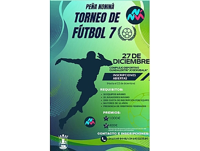 NAVIDAD 2025: Torneo de Fútbol 7 NAVIDAD 2025: Torneo de Fútbol 7