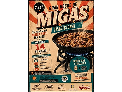 FIESTAS DE GEBAS 2026: GRAN NOCHE DE MIGAS TRADICIONAL