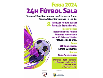 FERIA 2024: 24 horas de Fútbol Sala