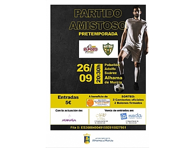 Partido amistoso El Pozo Futsal - Córdoba Patrimonio de la Humanidad Futsal