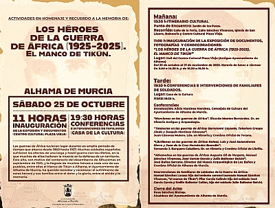 Acto homenaje y conferencias 