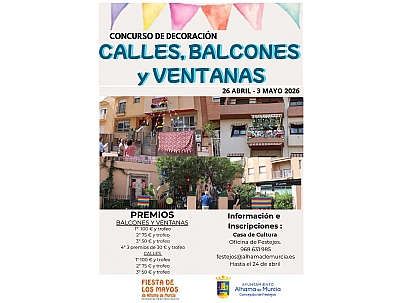 Visita del jurado calificador del CONCURSO DE DECORACIÓN DE CALLES, BALCONES Y VENTANAS