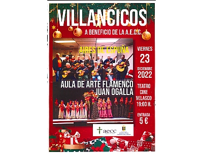 NAVIDAD 2022: FESTIVAL DE VILLANCICOS A BENEFICIO DE LA AECC