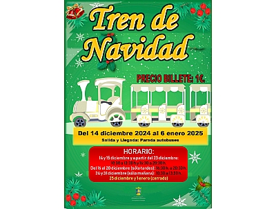 TREN DE NAVIDAD 2024