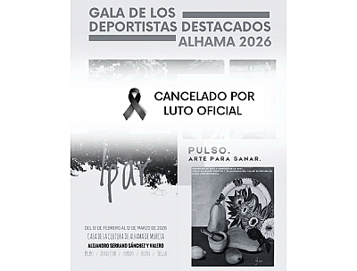 ATENCIÓN, CANCELADO --> GALA DE LOS DEPORTISTAS DESTACADOS ALHAMA 2026