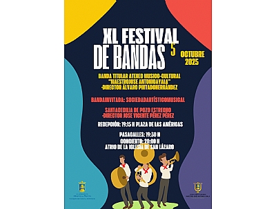 FERIA 2025: XL FESTIVAL DE BANDAS DE MÚSICA: Concierto de Bandas.