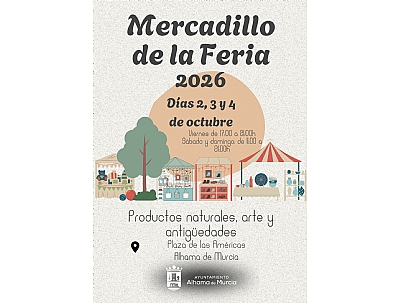FERIA 2026: INAUGURACIÓN Y APERTURA DEL MERCADILLO DE LA FERIA